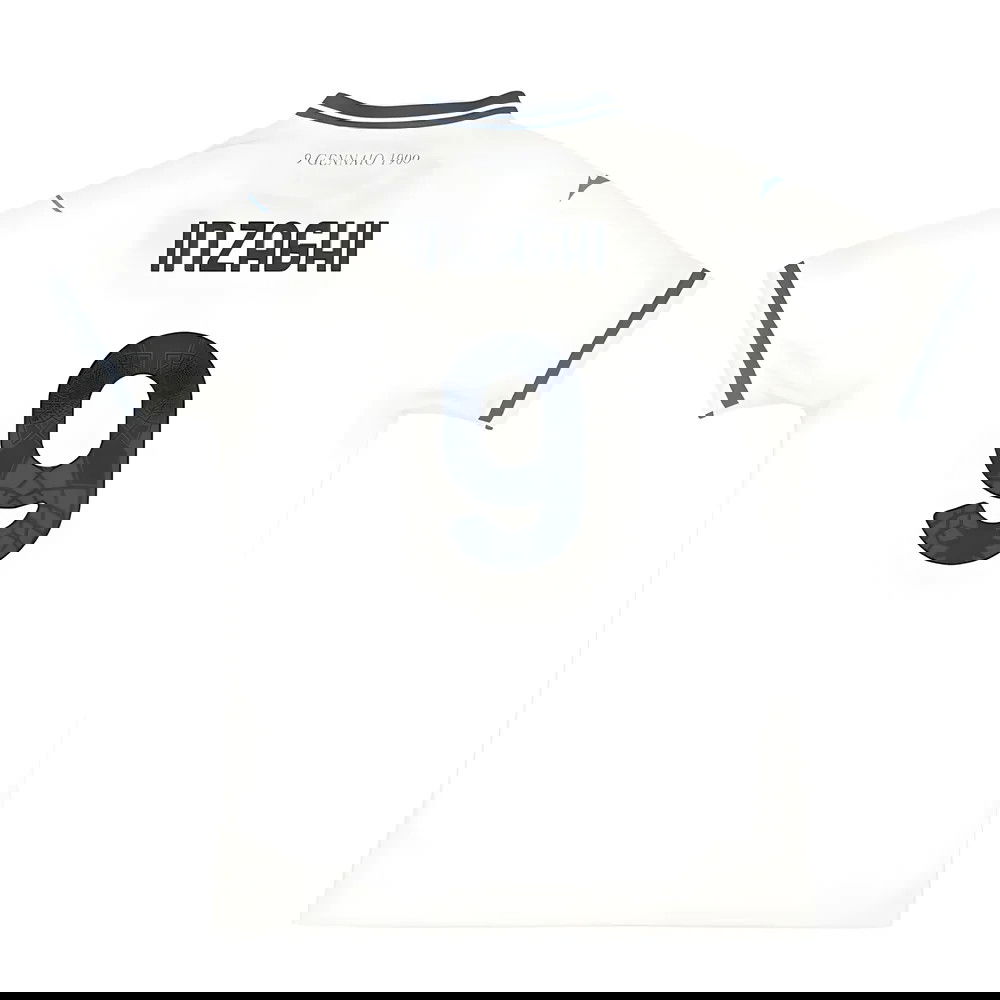 Billige Fodboldtrøjer Lazio INZAGHI #9 Udebanetrøje 2025-2026