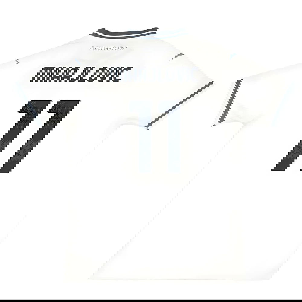 Billige Fodboldtrøjer Lazio MIHAJLOVIC #11 Udebanetrøje 2025-2026