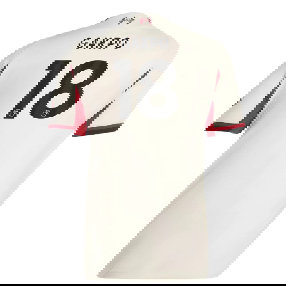 Billige Fodboldtrøjer Liverpool Dame GAKPO #18 Udebanetrøje 2025-2026