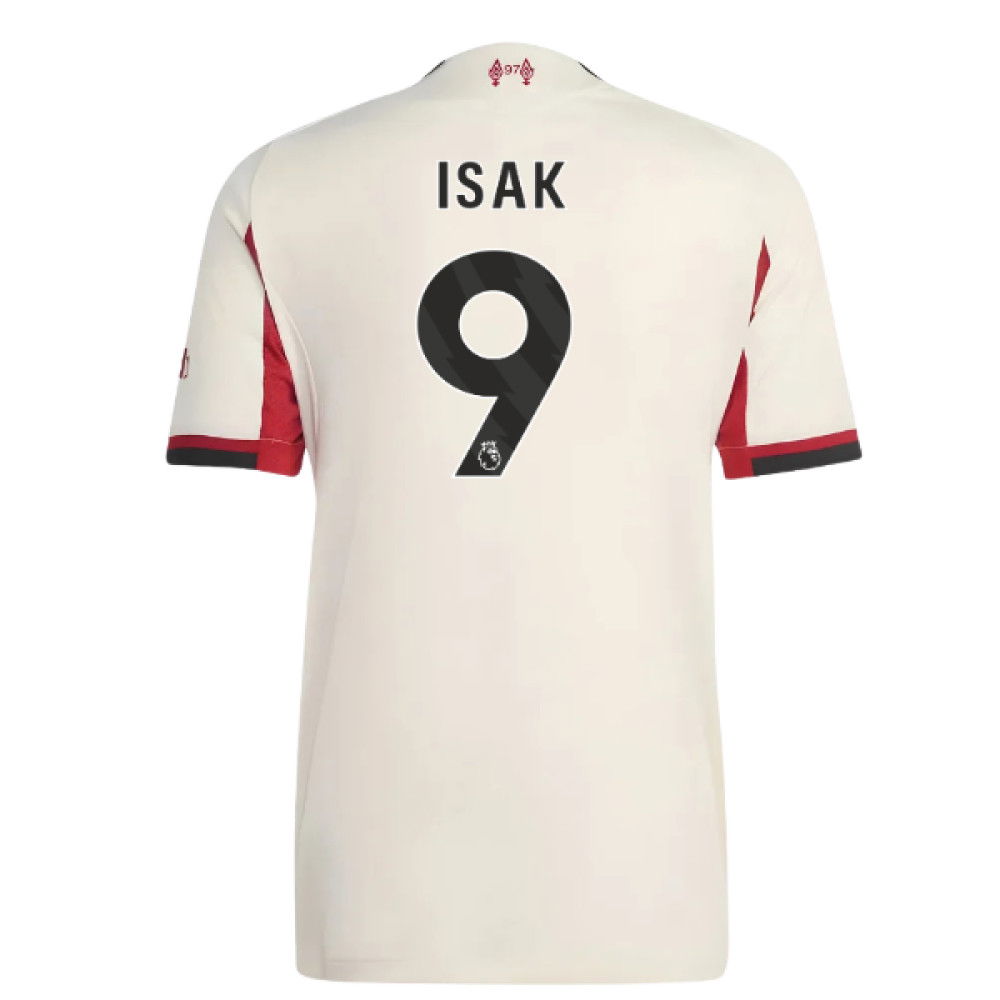 Billige Fodboldtrøjer Liverpool Dame ISAK #9 Udebanetrøje 2025-2026