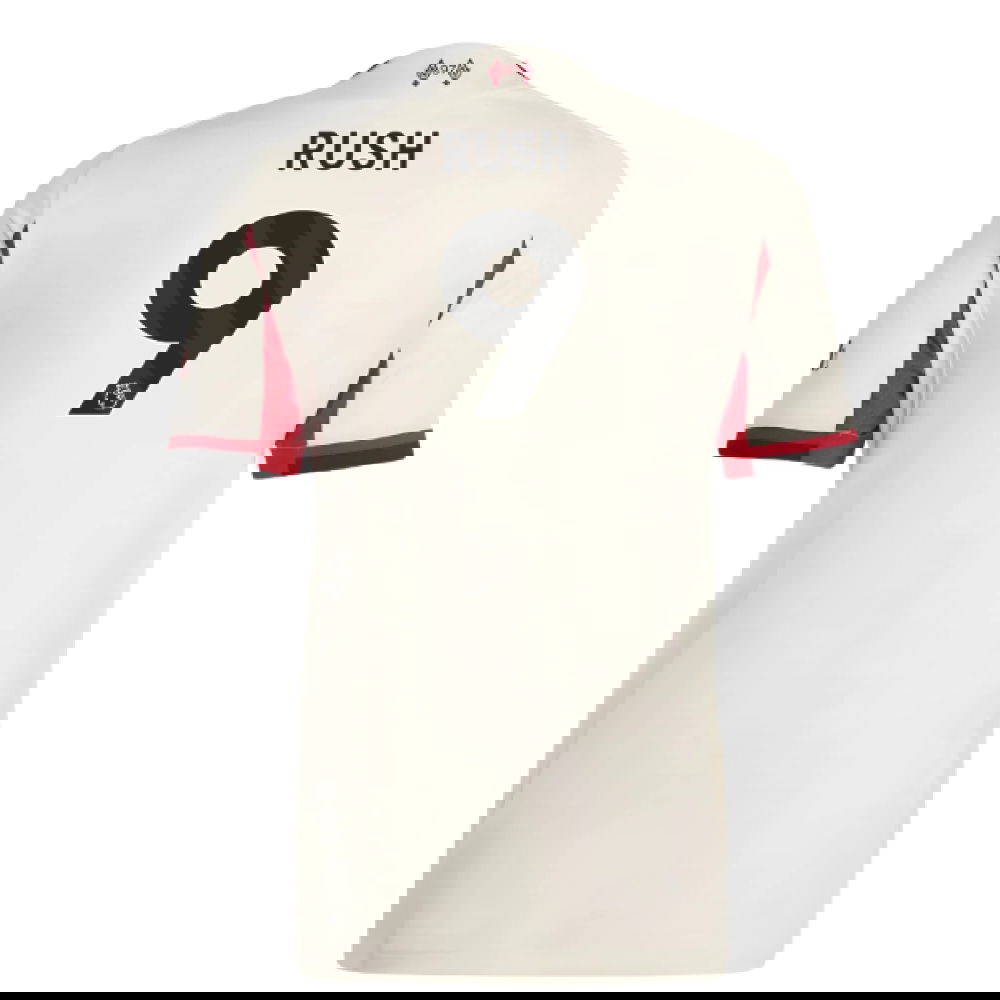 Billige Fodboldtrøjer Liverpool Dame RUSH #9 Udebanetrøje 2025-2026