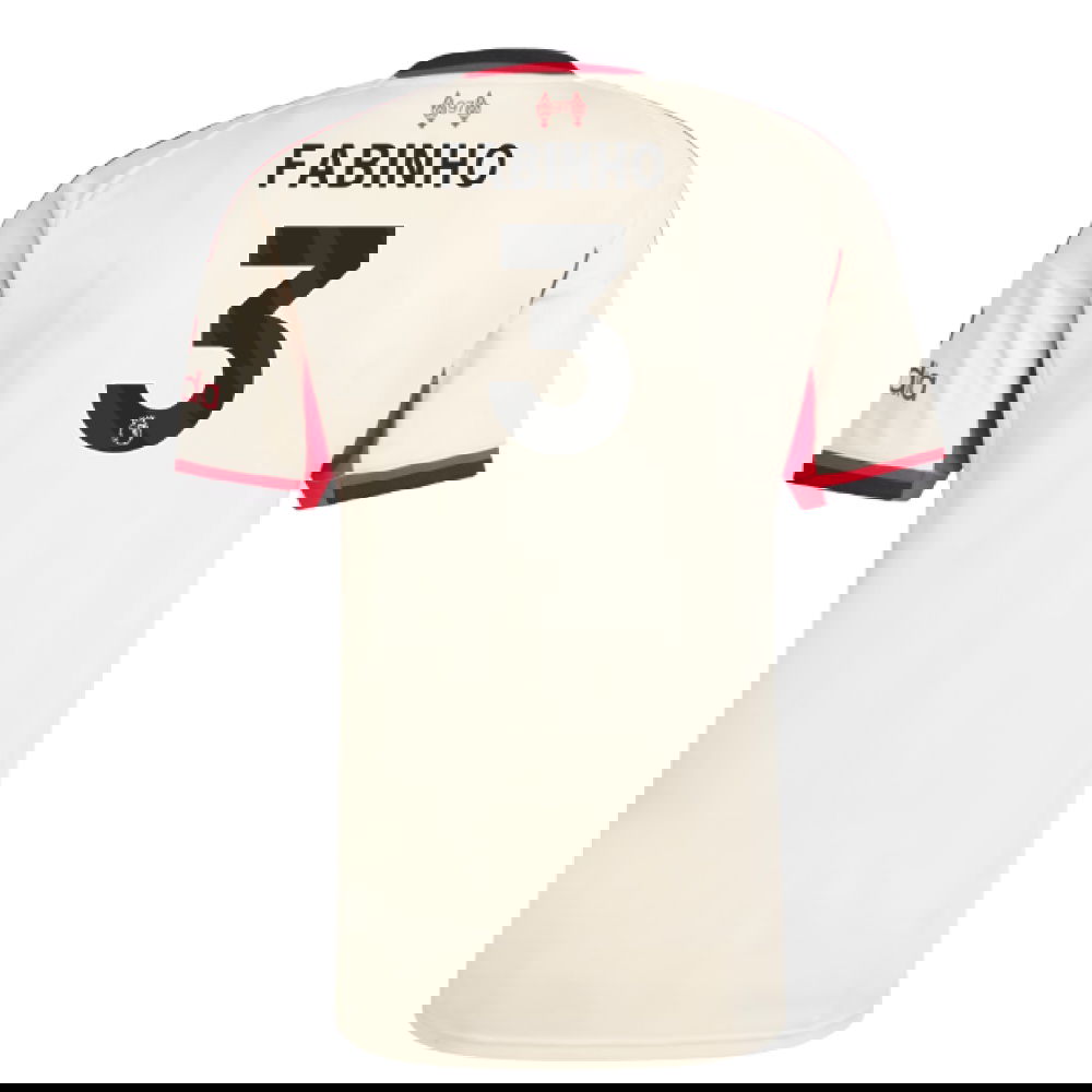 Billige Fodboldtrøjer Liverpool FABINHO #3 Udebanetrøje 2025-2026