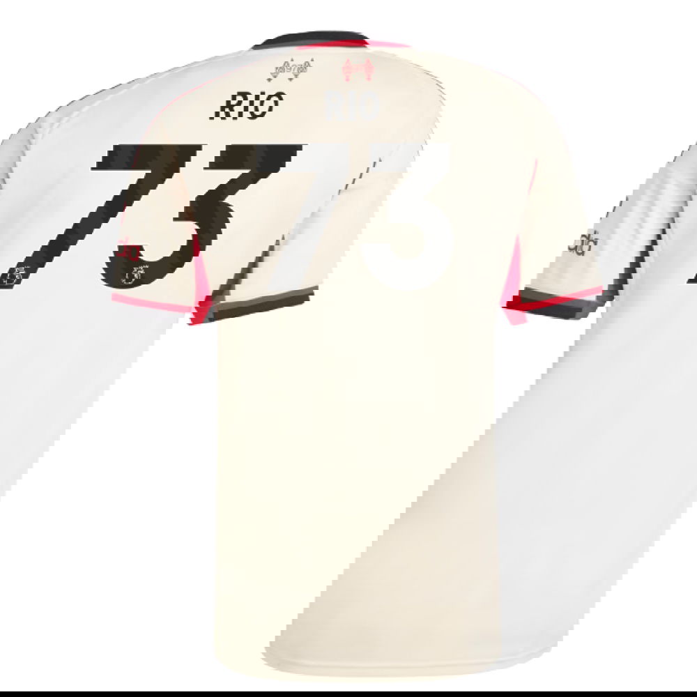 Billige Fodboldtrøjer Liverpool RIO #73 Udebanetrøje 2025-2026