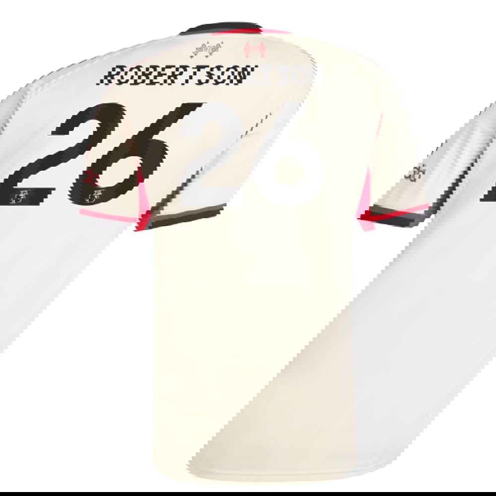 Billige Fodboldtrøjer Liverpool ROBERTSON #26 Udebanetrøje 2025-2026