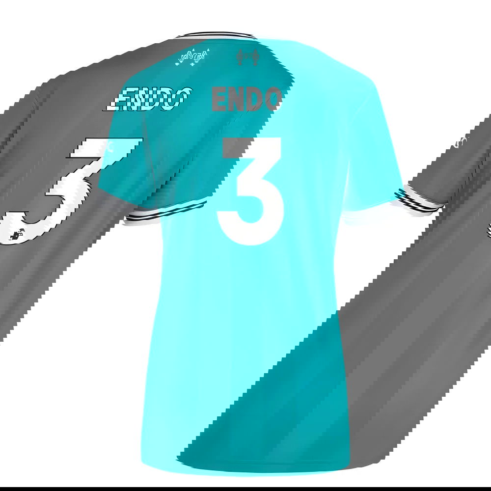 Billige Fodboldtrøjer Liverpool Dame ENDO #3 Tredjetrøje 2025-2026