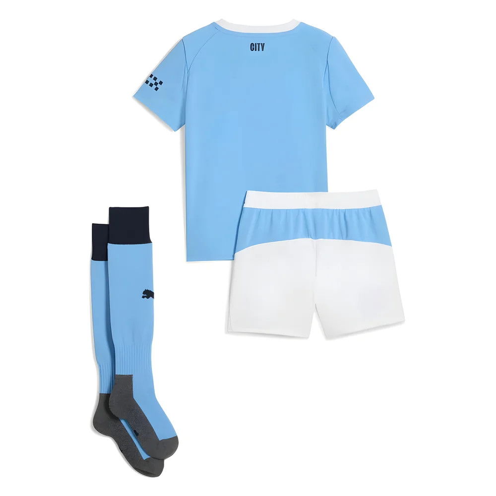 design din egen Billige Fodboldtrøjer Manchester City Børn Hjemmebanetrøje 2025-2026 merchandise