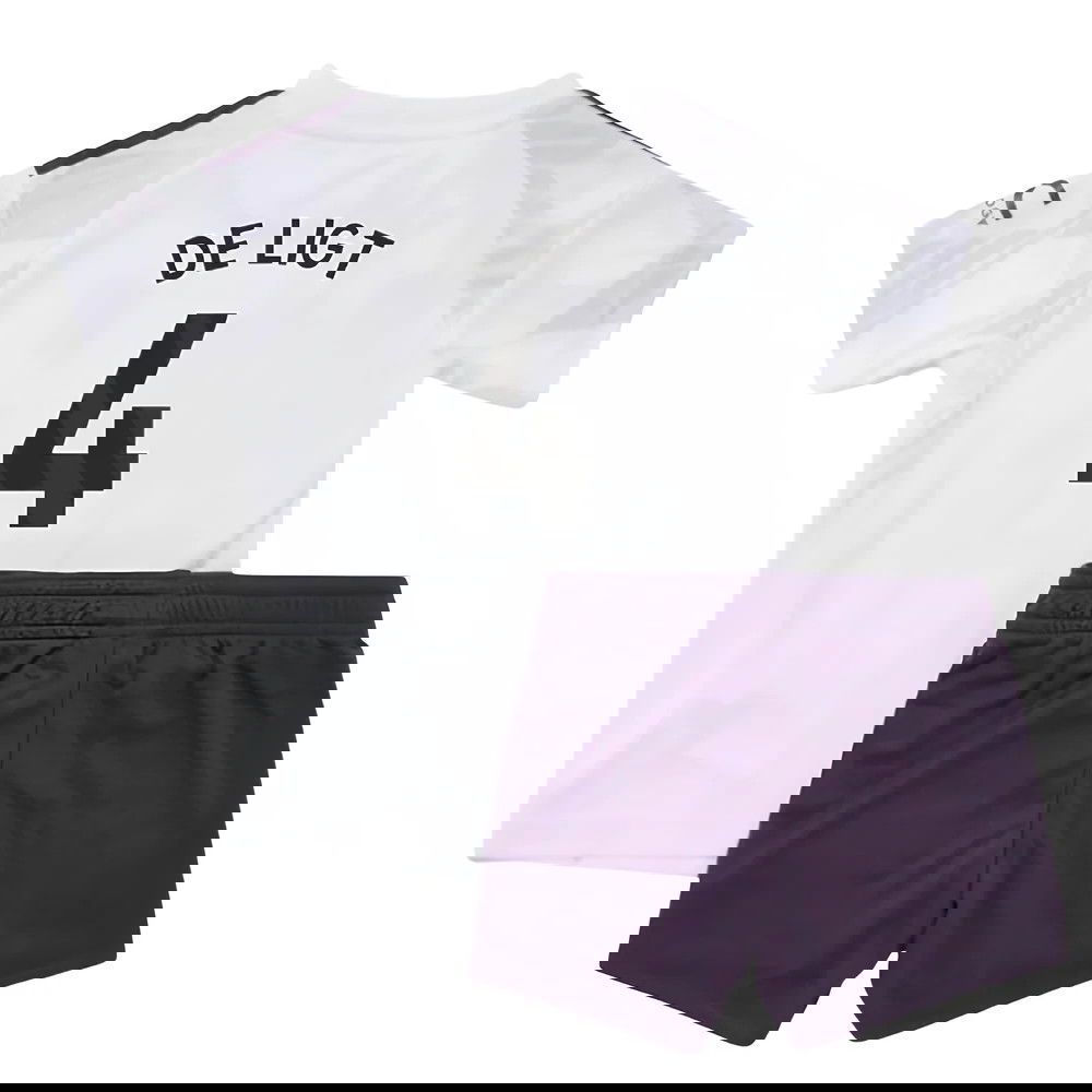 Billige Fodboldtrøjer Manchester United Børn DE LIGT #4 Udebanetrøje 2025-2026