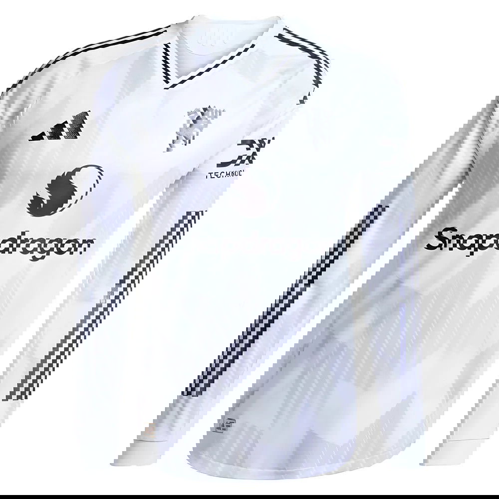 fede Billige Fodboldtrøjer Manchester United Langærmet HOJLUND #9 Udebanetrøje 2025-2026 fan shop