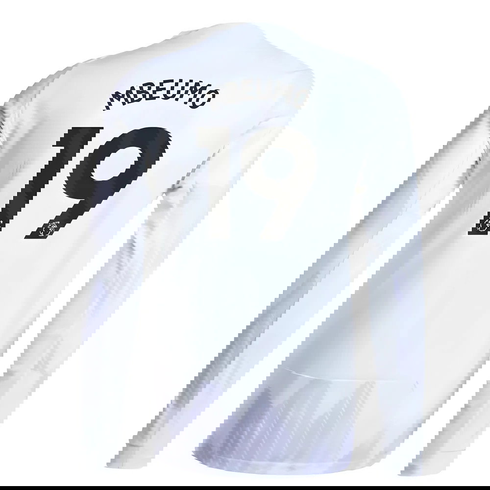 Billige Fodboldtrøjer Manchester United Langærmet MBEUMO #19 Udebanetrøje 2025-2026