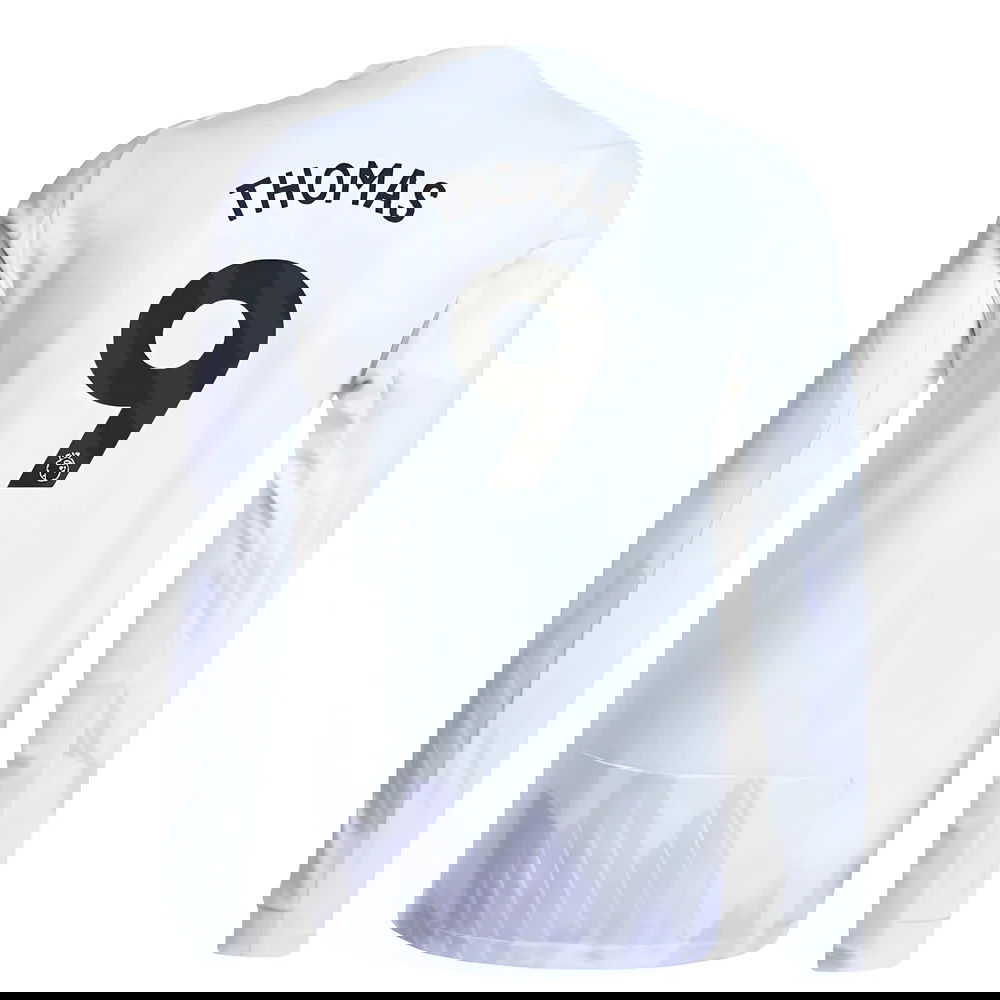 Billige Fodboldtrøjer Manchester United Langærmet THOMAS #9 Udebanetrøje 2025-2026