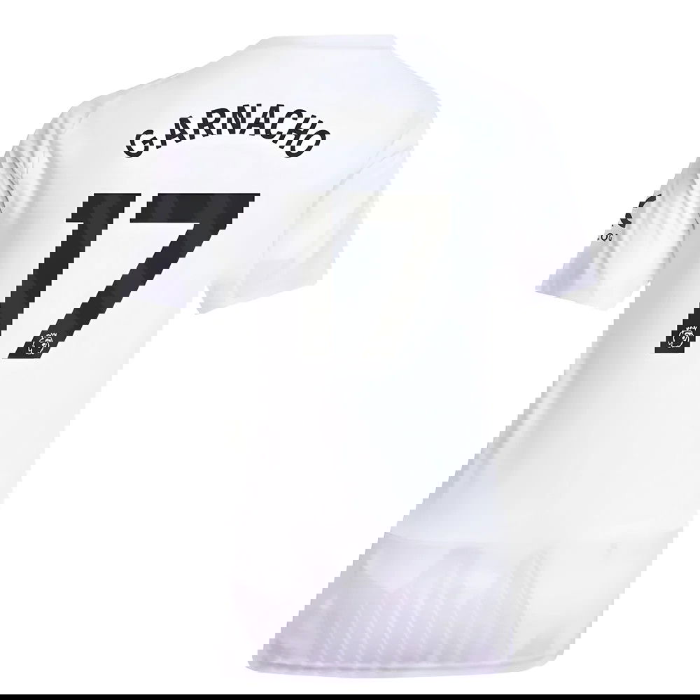 Billige Fodboldtrøjer Manchester United Dame GARNACHO #17 Udebanetrøje 2025-2026