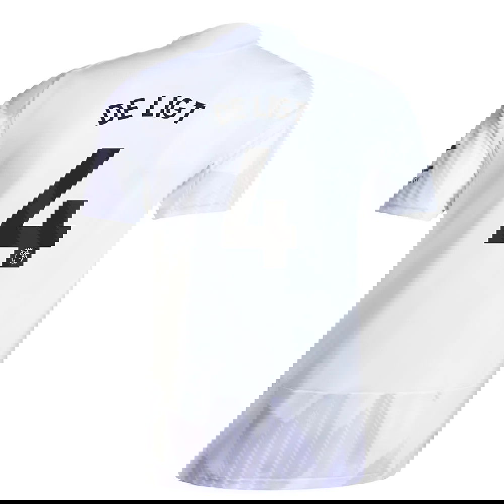 Billige Fodboldtrøjer Manchester United DE LIGT #4 Udebanetrøje 2025-2026