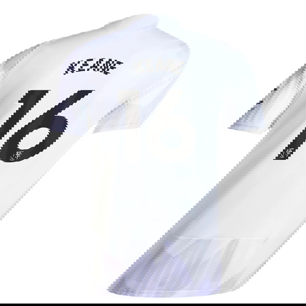 Billige Fodboldtrøjer Manchester United KEANE #16 Udebanetrøje 2025-2026