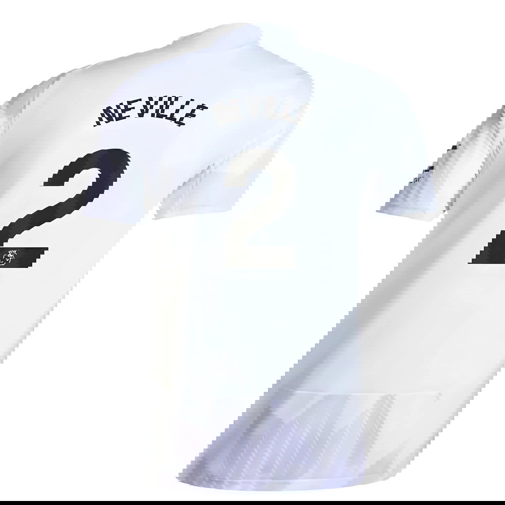 Billige Fodboldtrøjer Manchester United NEVILLE #2 Udebanetrøje 2025-2026