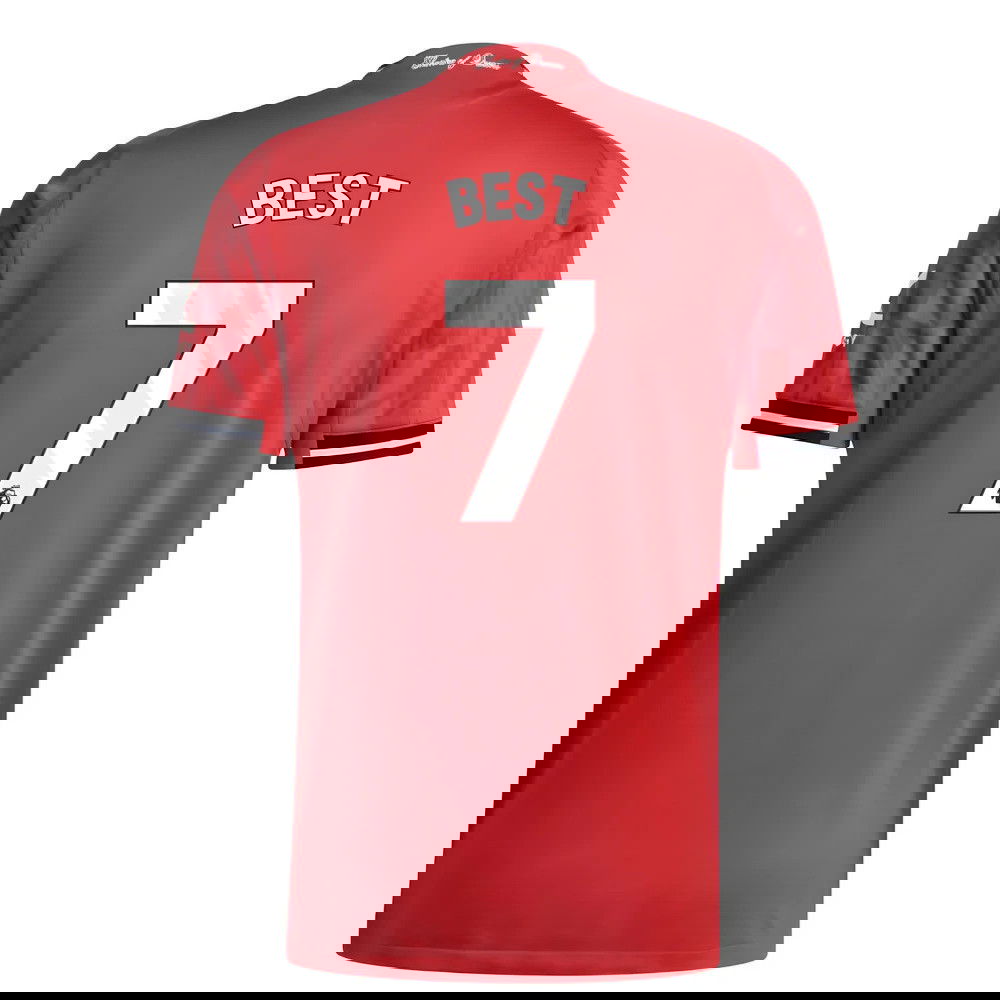 Billige Fodboldtrøjer Manchester United BEST #7 Hjemmebanetrøje 2025-2026