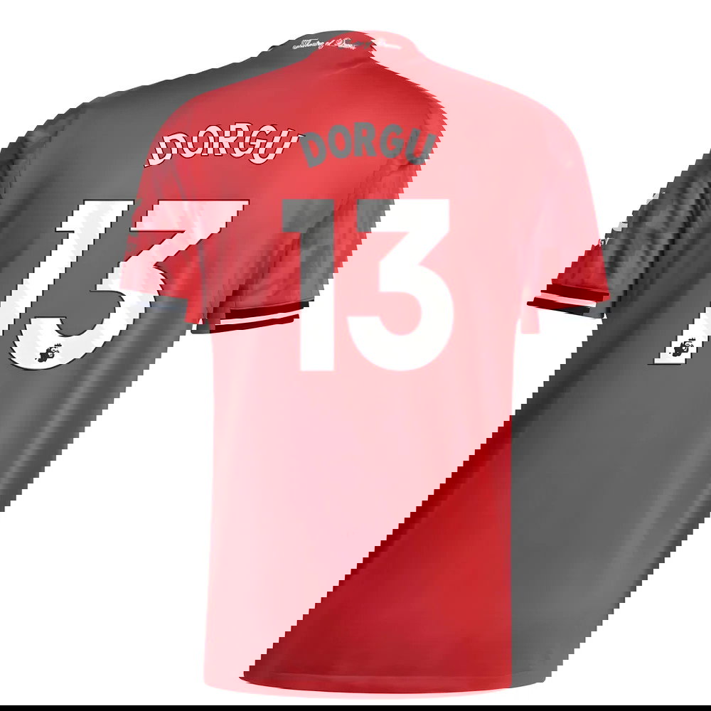 Billige Fodboldtrøjer Manchester United DORGU #13 Hjemmebanetrøje 2025-2026