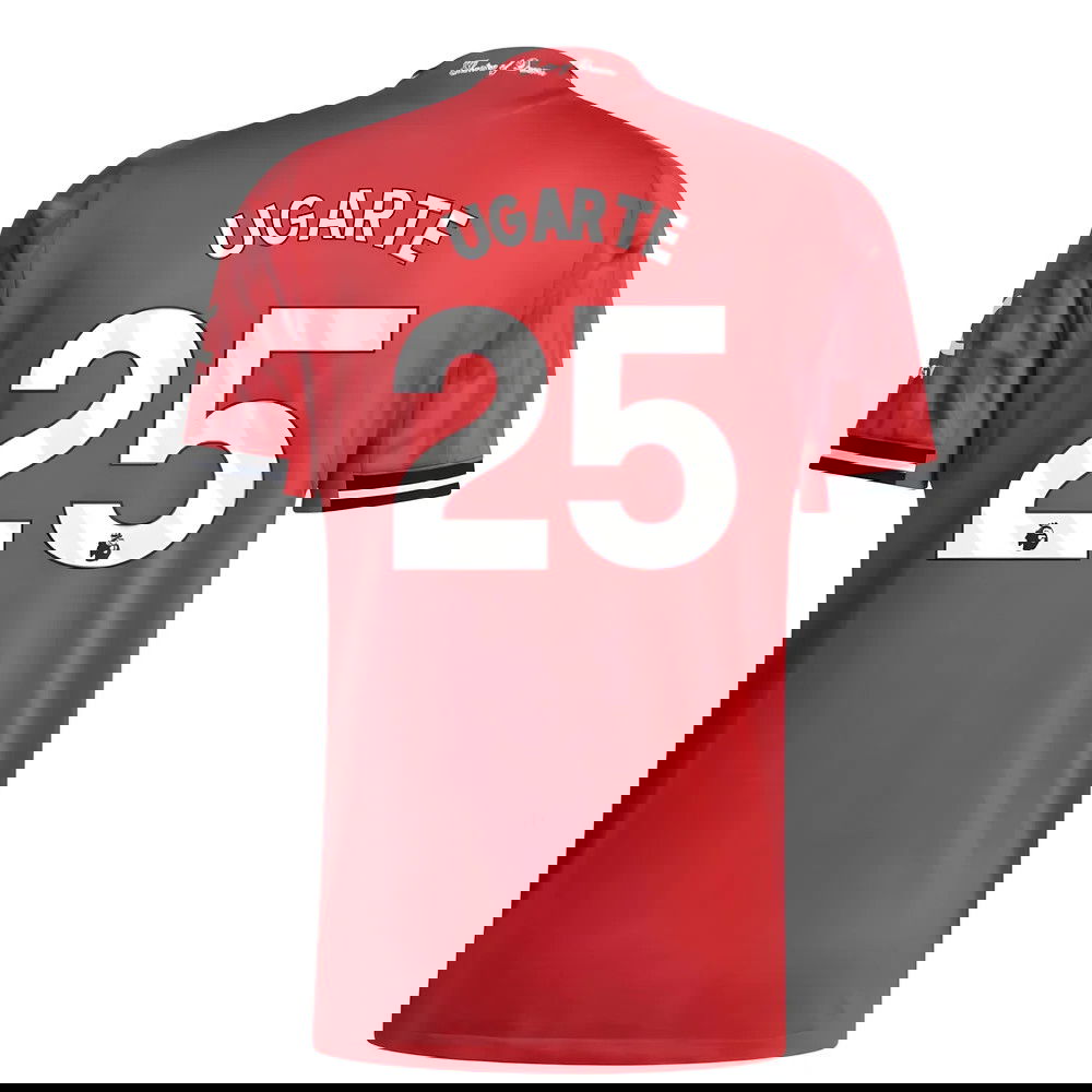 Billige Fodboldtrøjer Manchester United UGARTE #25 Hjemmebanetrøje 2025-2026