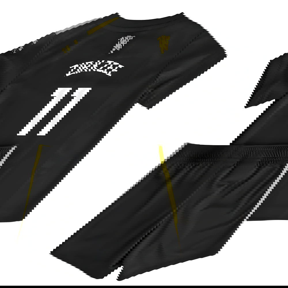 Billige Fodboldtrøjer Manchester United Børn ZIRKZEE #11 Tredjetrøje 2025-2026