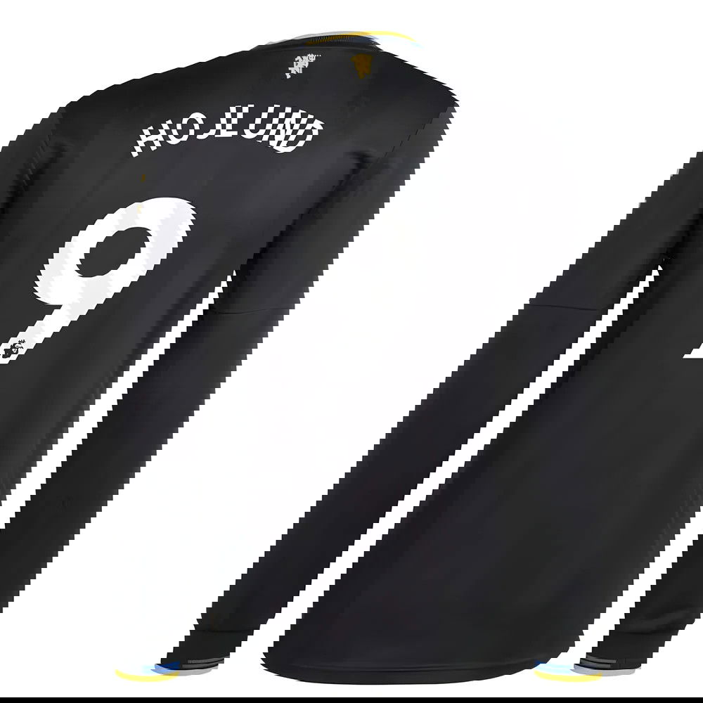 Billige Fodboldtrøjer Manchester United Langærmet HOJLUND #9 Tredjetrøje 2025-2026