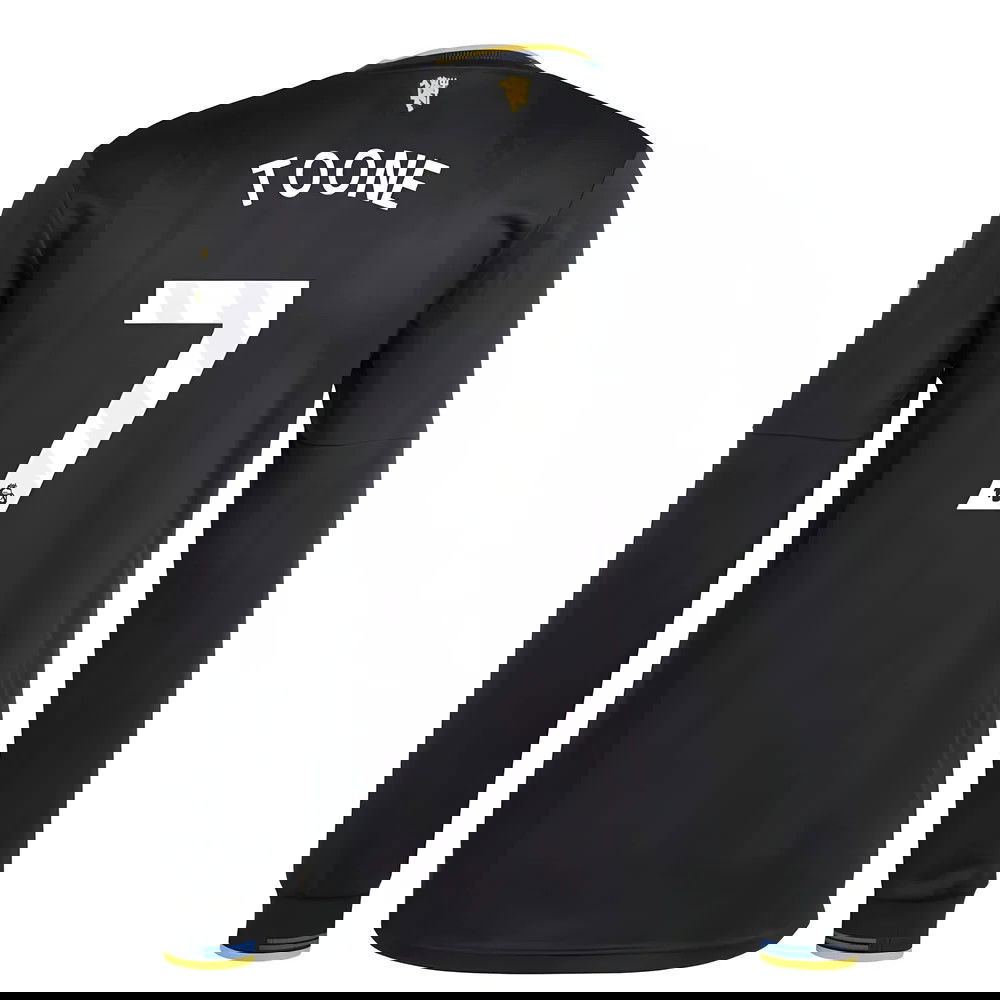 Billige Fodboldtrøjer Manchester United Langærmet TOONE #7 Tredjetrøje 2025-2026