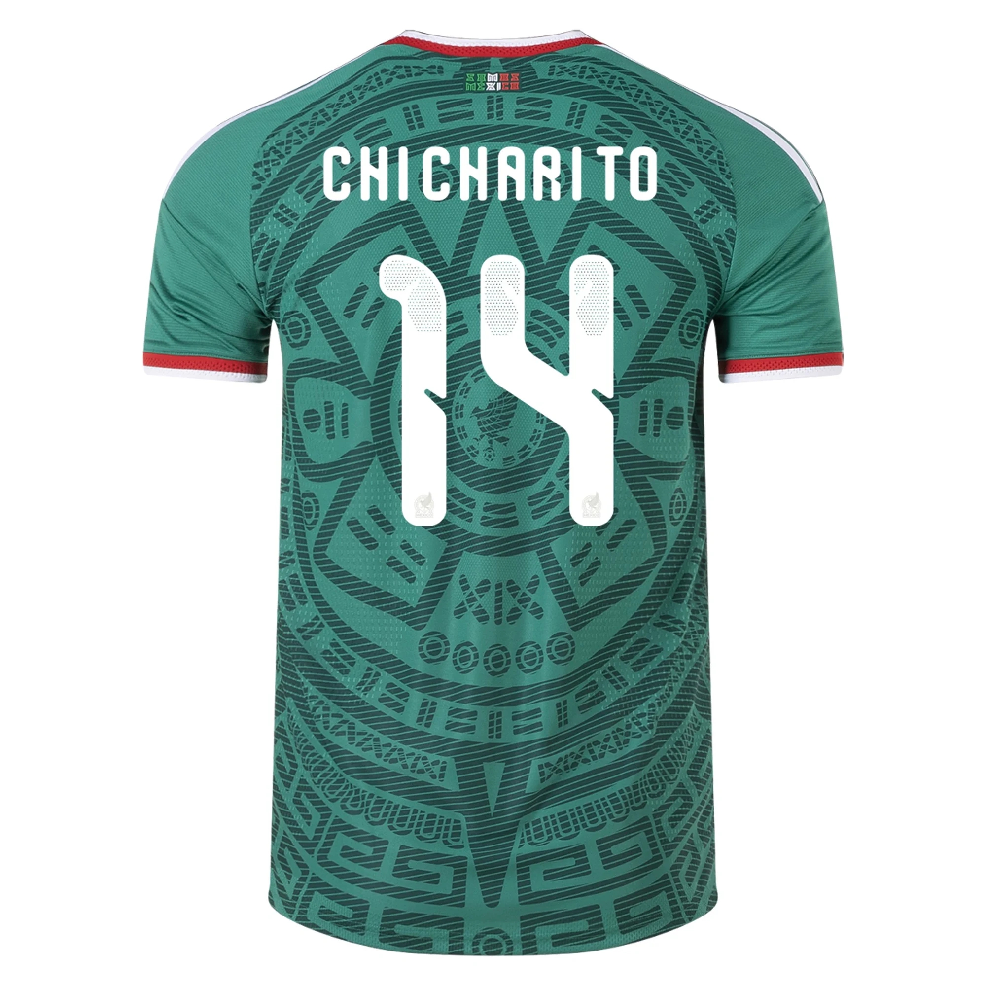 Billige Fodboldtrøjer Mexico CHICHARITO #14 Hjemmebanetrøje VM I Fodbold 2026