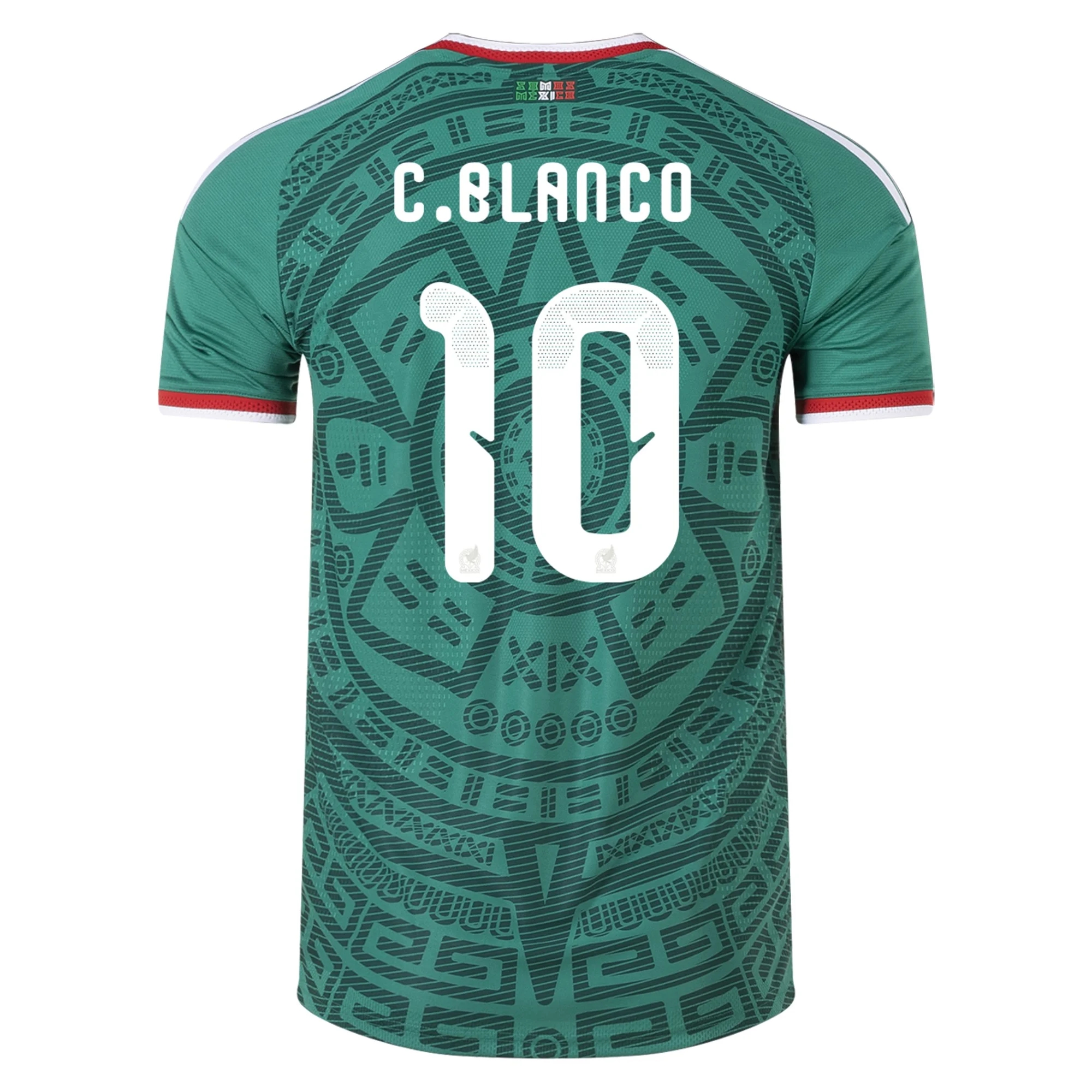 Billige Fodboldtrøjer Mexico CUAUHTEMOC BLANCO #10 Hjemmebanetrøje VM I Fodbold 2026