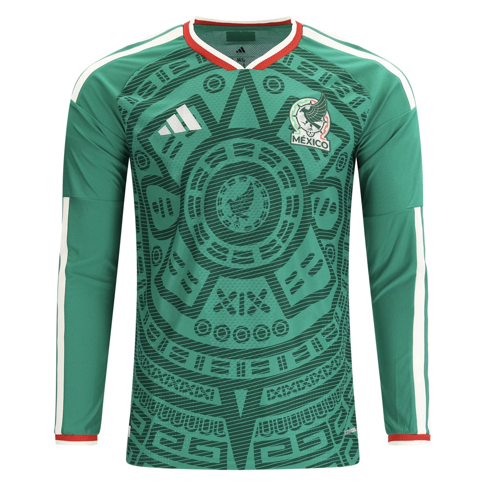 Billige Fodboldtrøjer Mexico Langærmet Hjemmebanetrøje VM I Fodbold 2026