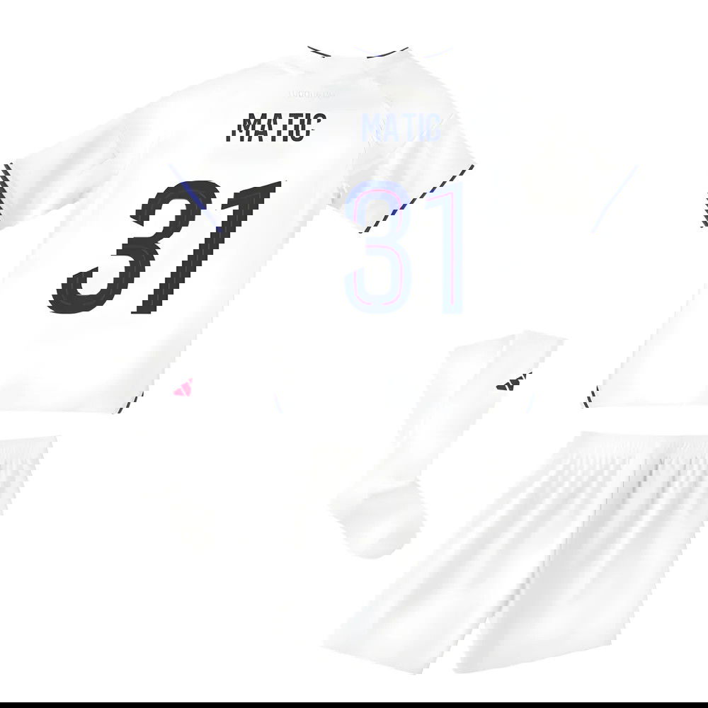 Billige Fodboldtrøjer Lyonnais Børn MATIC #31 Hjemmebanetrøje 2025-2026