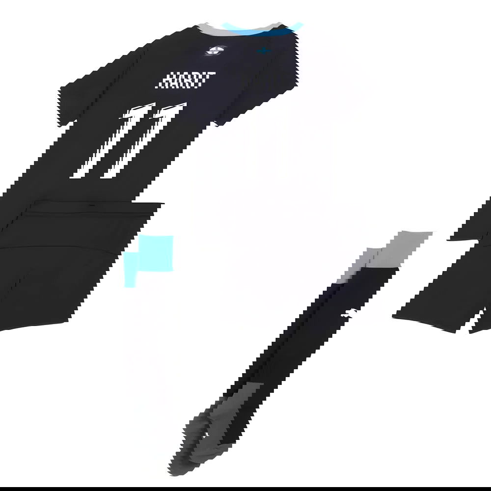 Billige Fodboldtrøjer Marseille Børn HARIT #11 Udebanetrøje 2025-2026