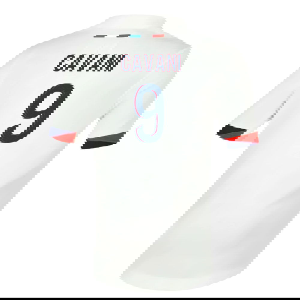 Billige Fodboldtrøjer Paris Saint-Germain CAVANI #9 Udebanetrøje 2025-2026