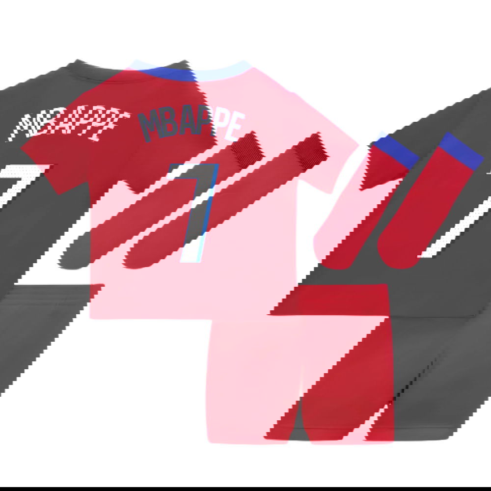 Billige Fodboldtrøjer Paris Saint-Germain Børn MBAPPE #7 Tredjetrøje 2025-2026