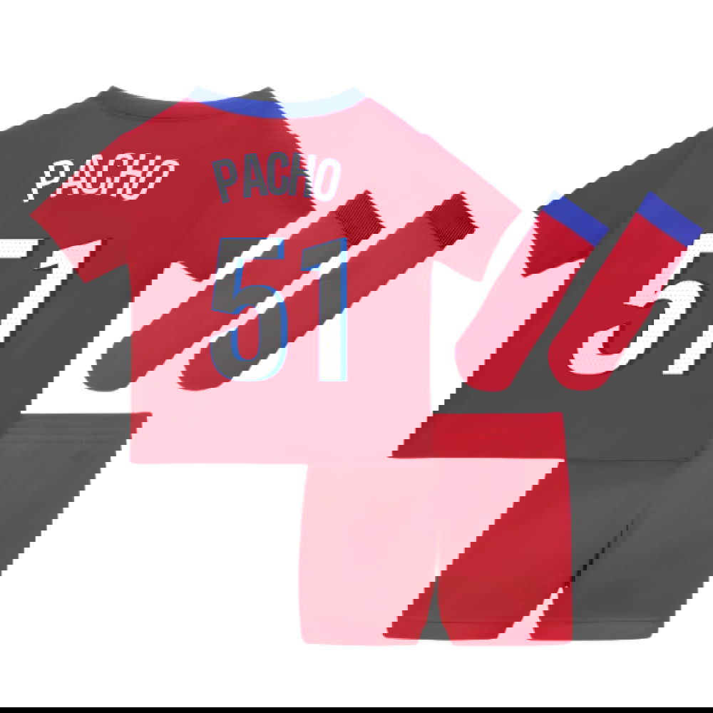 Billige Fodboldtrøjer Paris Saint-Germain Børn PACHO #51 Tredjetrøje 2025-2026