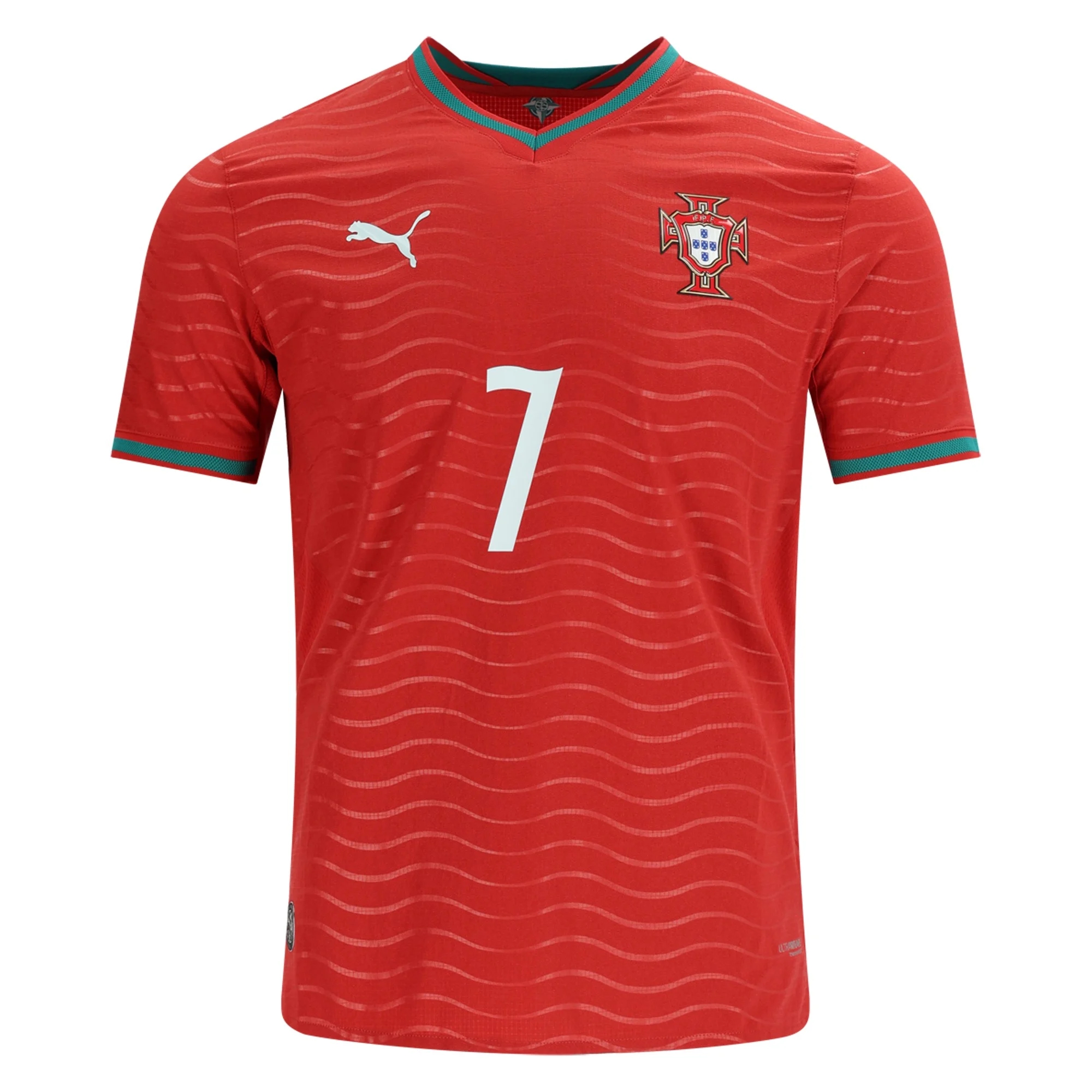 design din egen Billige Fodboldtrøjer Portugal CRISTIANO RONALDO #7 Hjemmebanetrøje VM I Fodbold 2026 med tryk