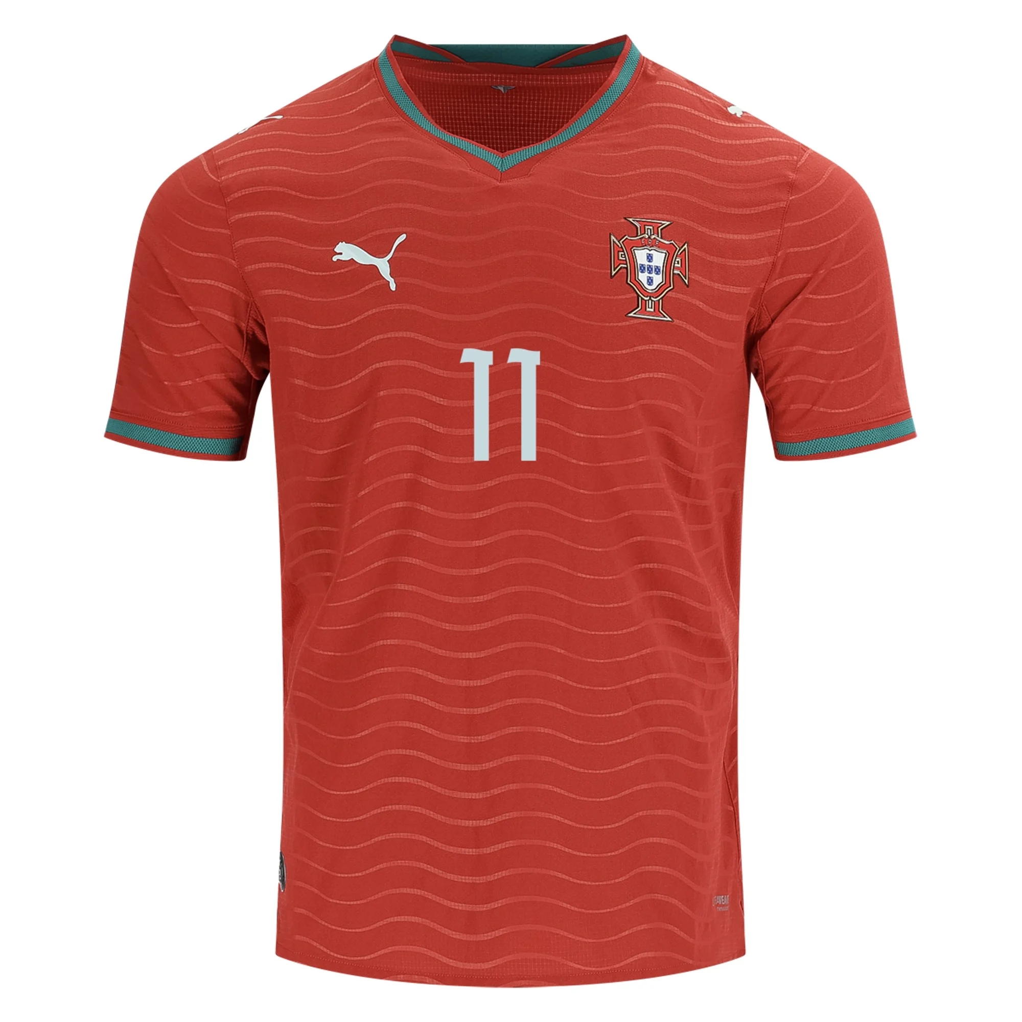 design Billige Fodboldtrøjer Portugal JOAO FELIX #11 Hjemmebanetrøje VM I Fodbold 2026 fan shop