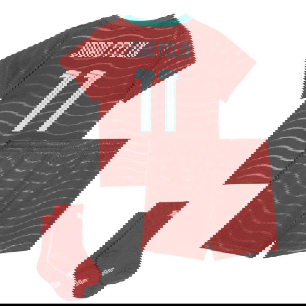 Billige Fodboldtrøjer Portugal Børn JOAO FELIX #11 Hjemmebanetrøje VM I Fodbold 2026