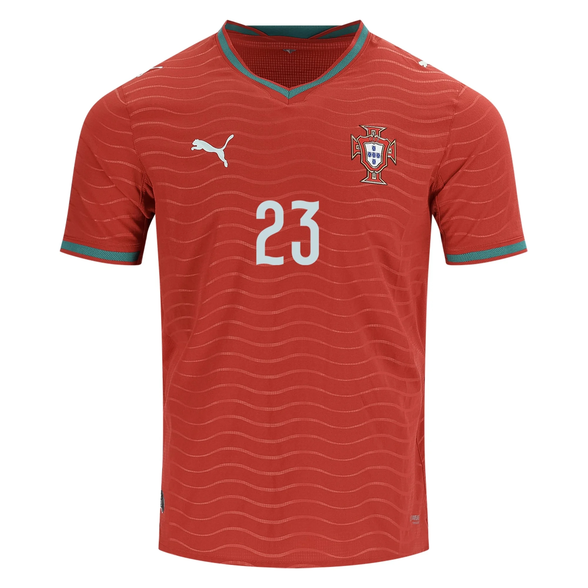 udsalg Billige Fodboldtrøjer Portugal VITINHA #23 Hjemmebanetrøje VM I Fodbold 2026 online