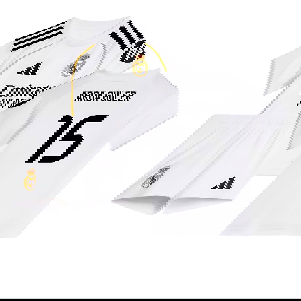 Billige Fodboldtrøjer Real Madrid Børn ARDA GULER #15 Hjemmebanetrøje 2025-2026