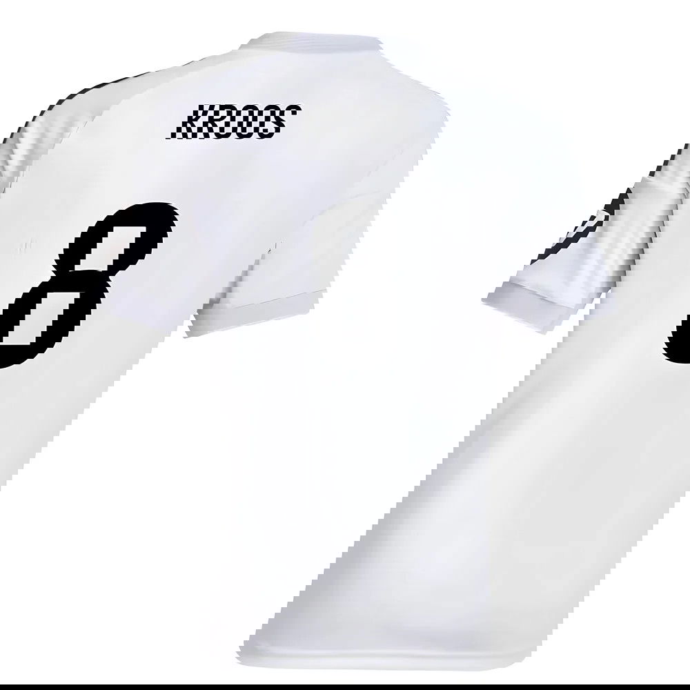 Billige Fodboldtrøjer Real Madrid KROOS #8 Hjemmebanetrøje 2025-2026