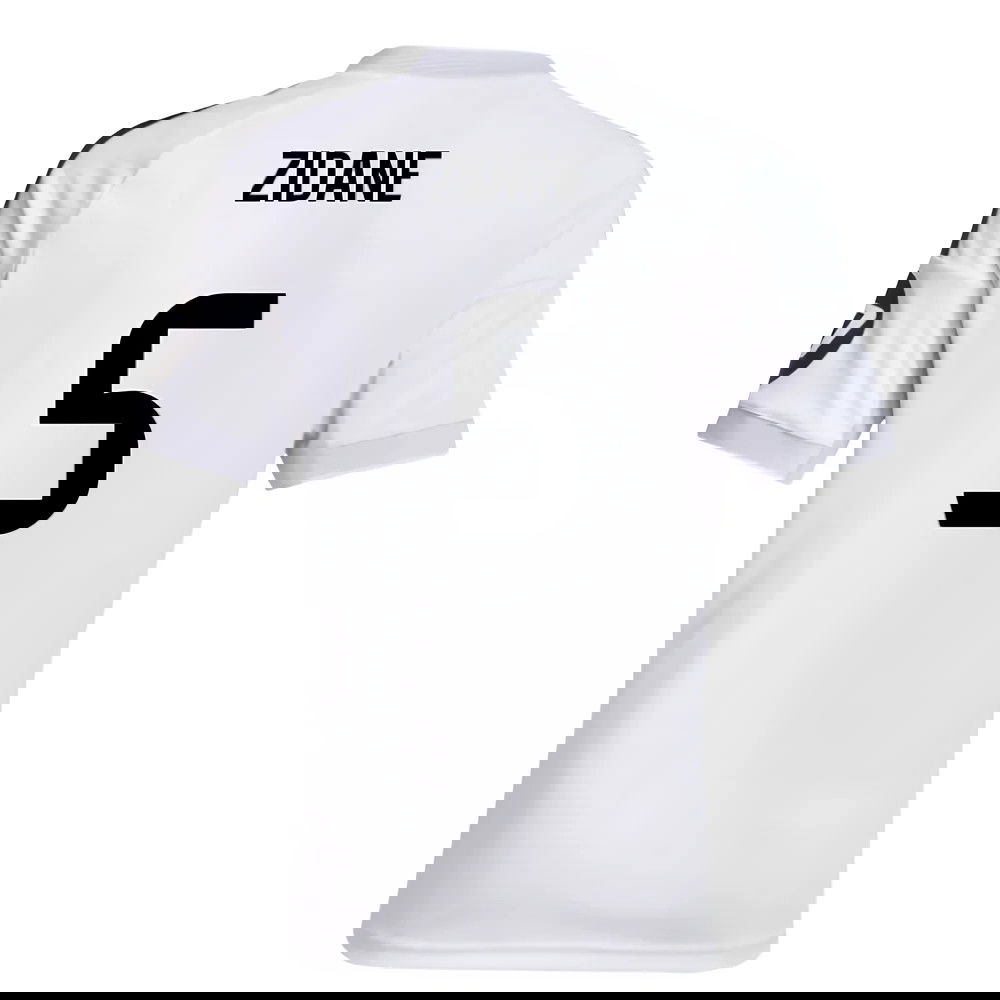 Billige Fodboldtrøjer Real Madrid ZIDANE #5 Hjemmebanetrøje 2025-2026