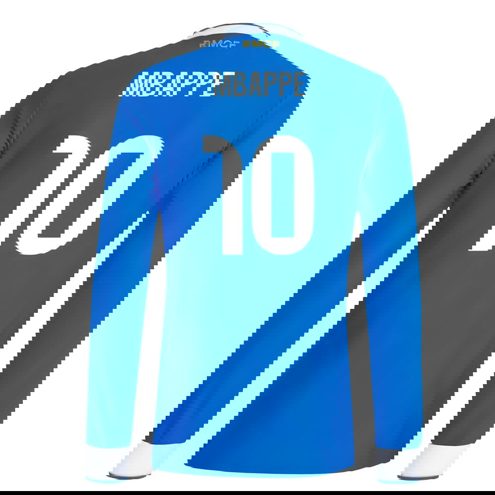 Billige Fodboldtrøjer Real Madrid Langærmet MBAPPE #10 Tredjetrøje 2025-2026