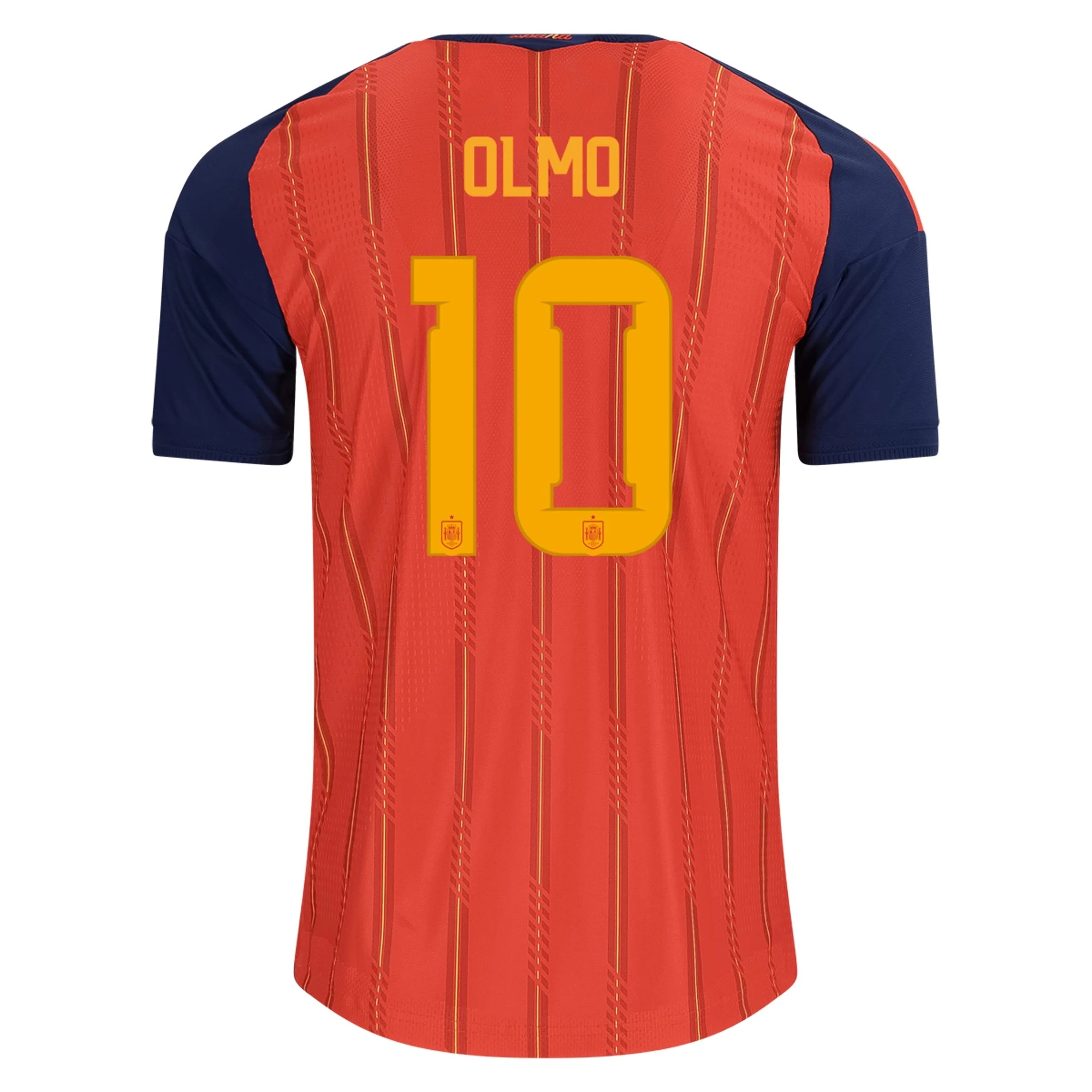 Billige Fodboldtrøjer Spanien DANI OLMO #10 Hjemmebanetrøje VM I Fodbold 2026