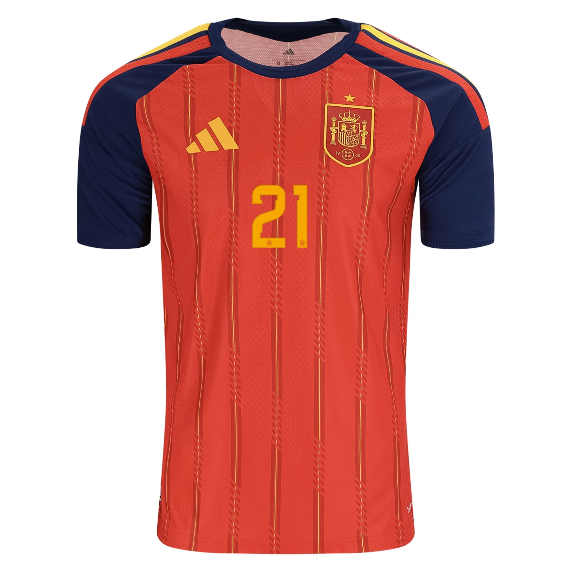 mercurial Billige Fodboldtrøjer Spanien MIKEL OYARZABAL #21 Hjemmebanetrøje VM I Fodbold 2026 butik