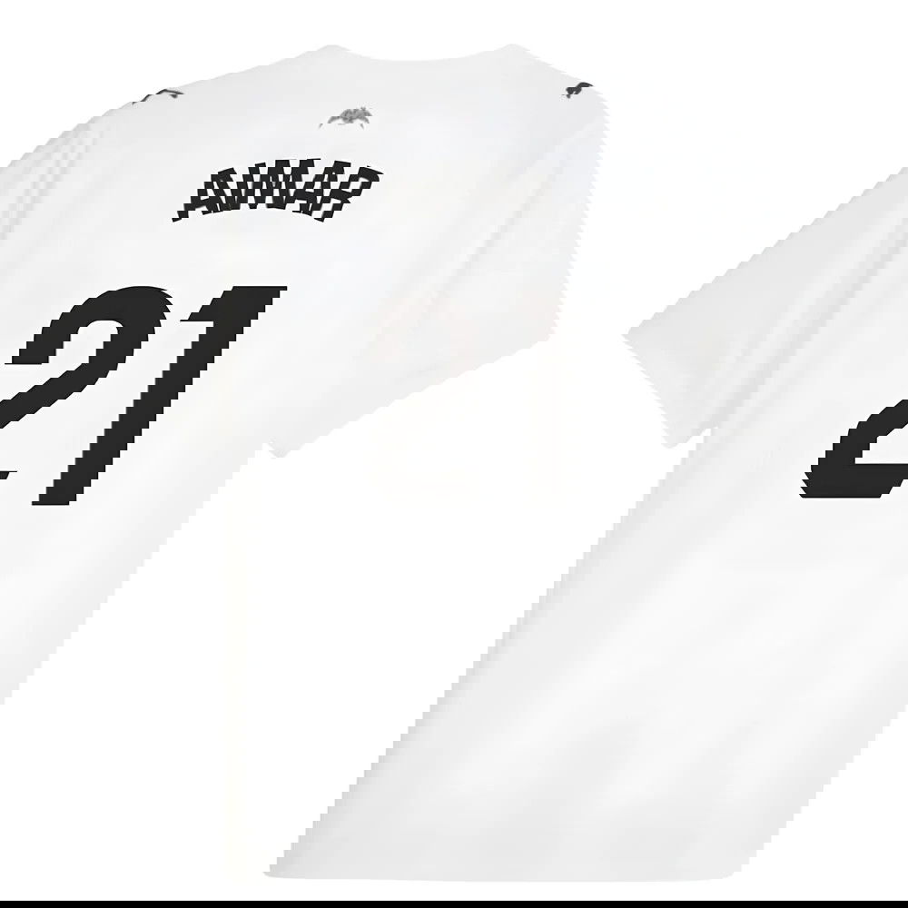 Billige Fodboldtrøjer Valencia AIMAR #21 Hjemmebanetrøje 2025-2026