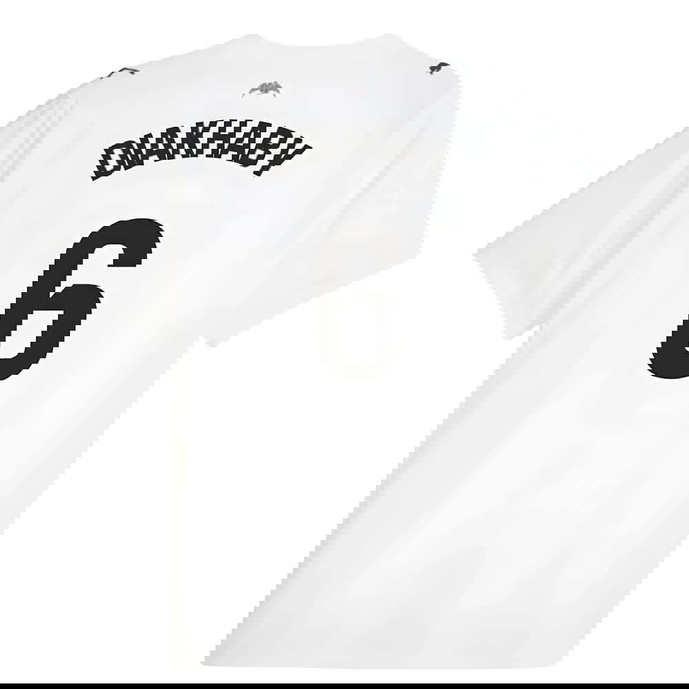 Billige Fodboldtrøjer Valencia DIAKHABY #6 Hjemmebanetrøje 2025-2026